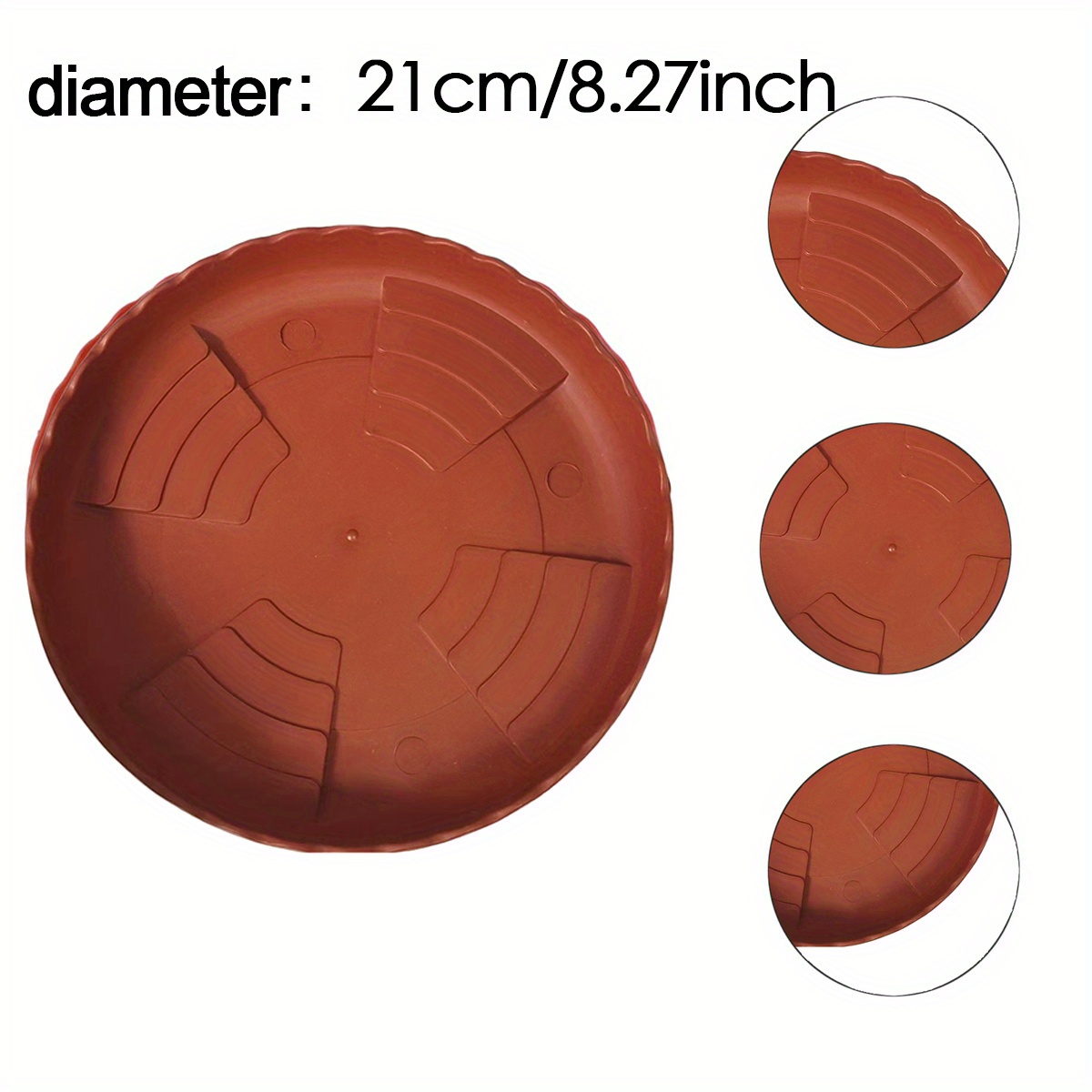 Single-piece Lace Breathable Garden Tray Mat, Large Flower Pot Saucer, Base Mat, Water Tray, Flower Pot Mat