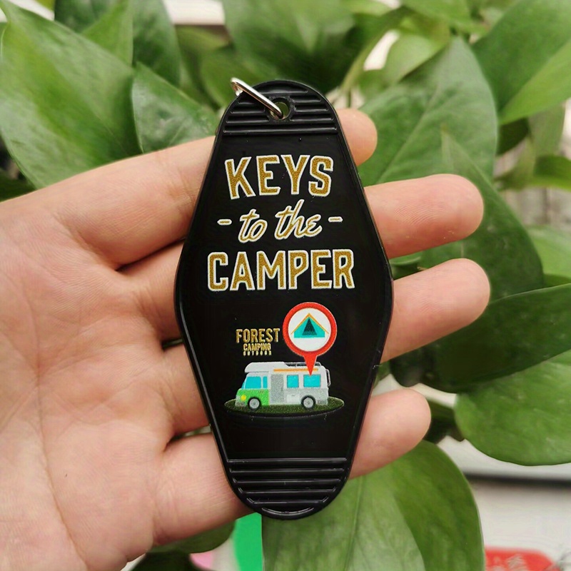 Vintage Retro Style Plastic Motel Key Tag To The Camper - Temu