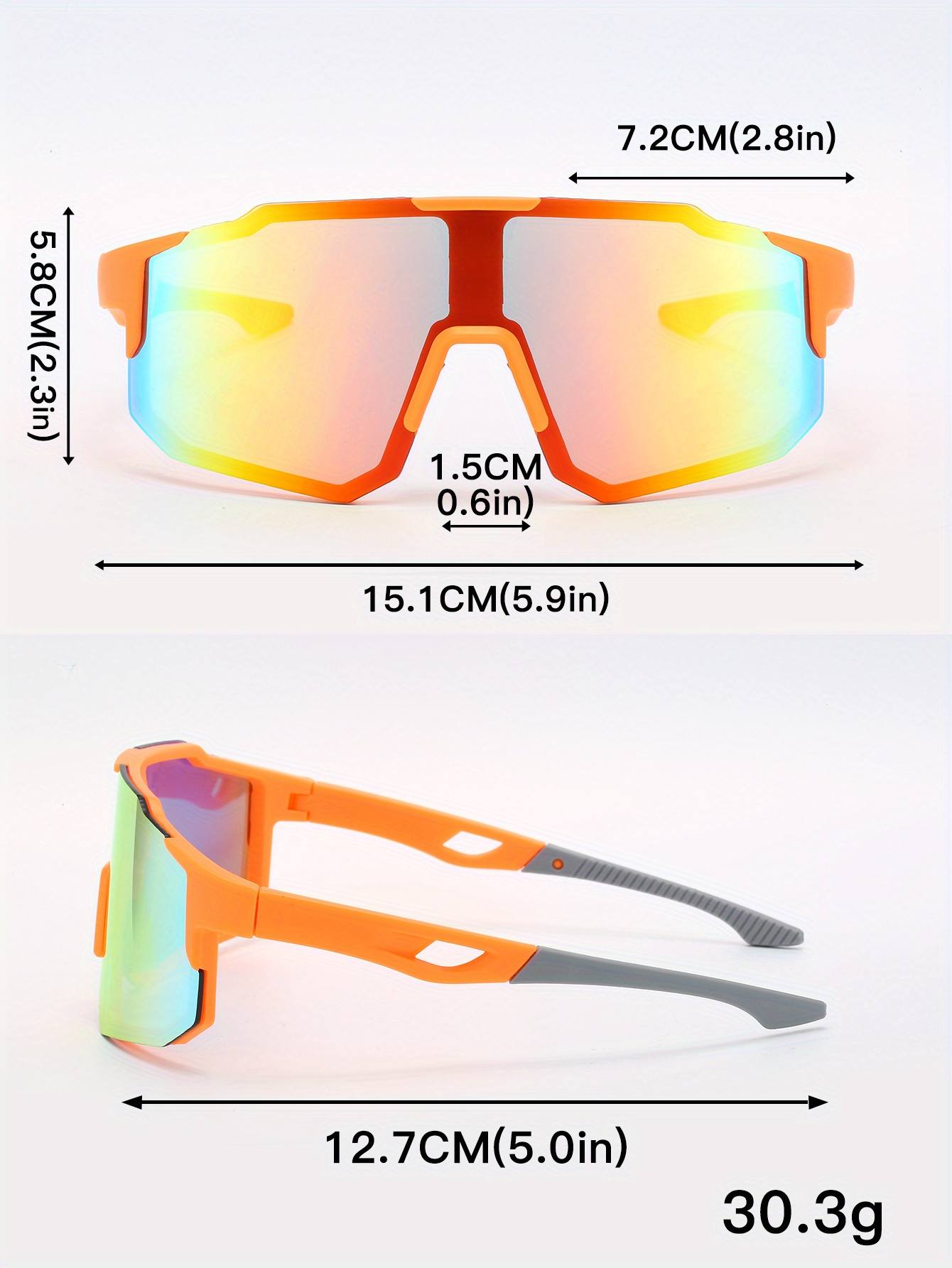 Cyclone Z1741U UV400 Sport Mask Flower Sunglasses Stylish Wraparound Shape  Frame For Outdoor Protection From Sunglasses_carti, $34.36