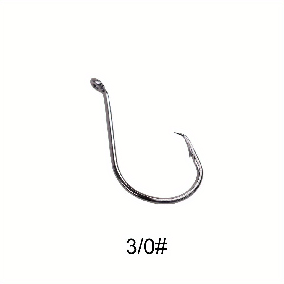 Black Nickel Eagle Beak Hook High Carbon Steel Fishing Hook - Temu