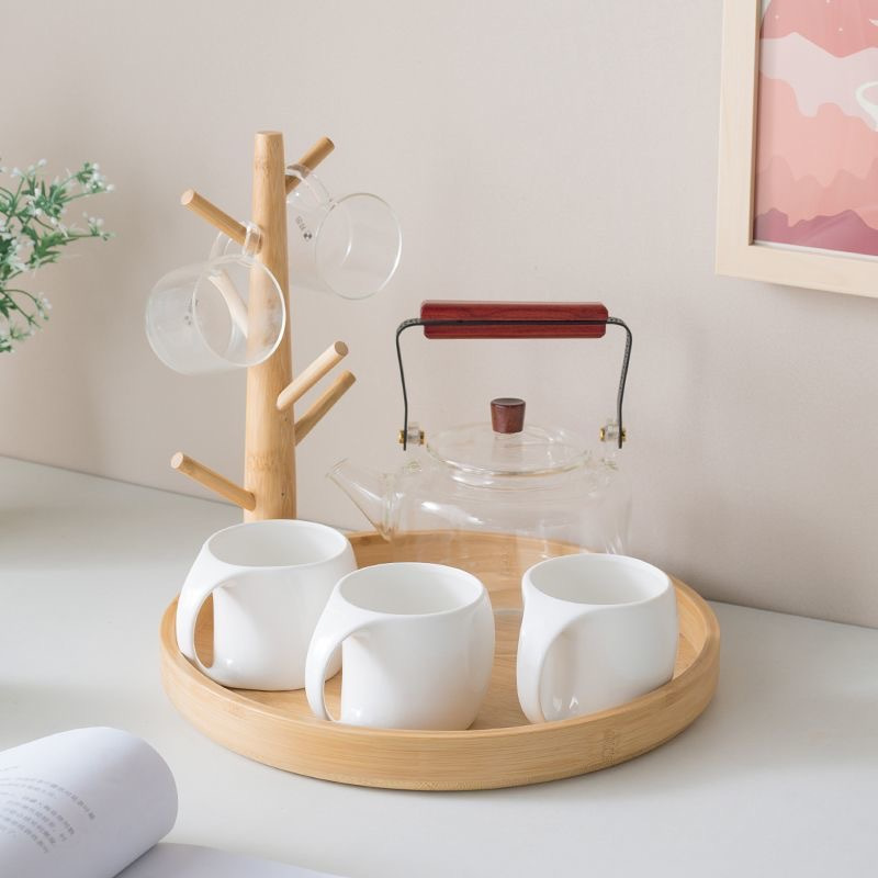 Mug Holder Coffee Cup Holder Tea Set Stand Dishes Organizer