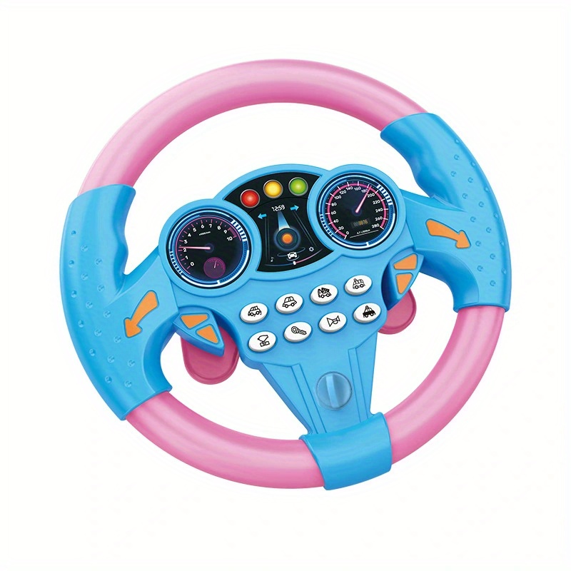 VOLANT DE VOITURE jouet interactif développement de volant klaxon Joystick  EUR 54,42 - PicClick FR