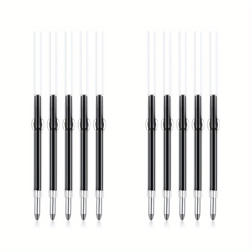 Outus Outus-Pens-UBG85 10 Pieces Plastic Beadable Pen Bead Ballpoint Pen  Assorted Bead Pen Shaft Black Ink Rollerball Pen with Extra Refills for  Kids S