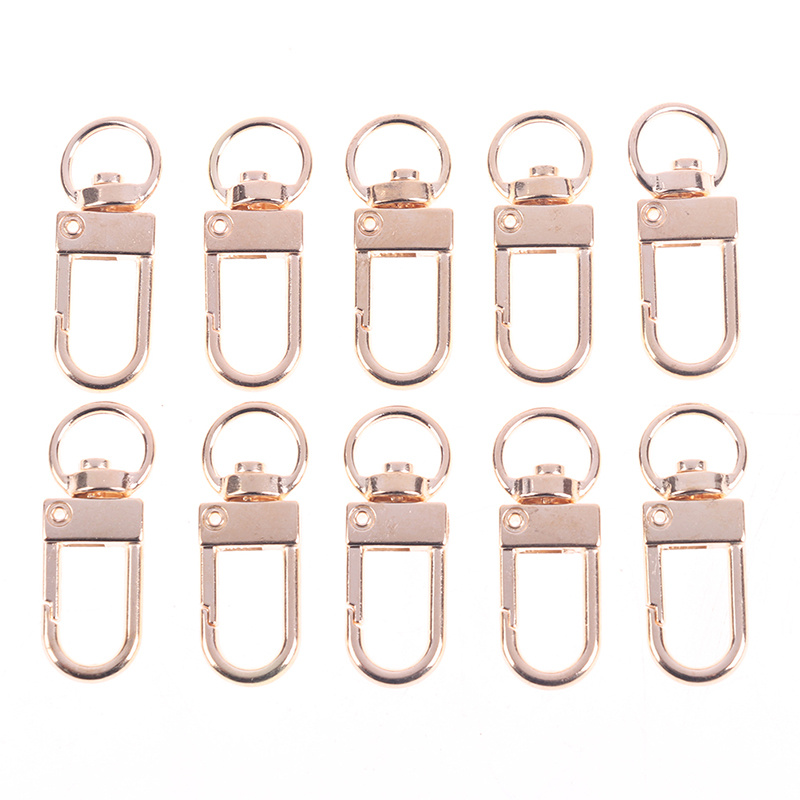 5pcs Lobster Claw Clasps Keychain For Jewelry Making, Candy Color Alloy  Lobster Clasp Swivel Trigger Clips Key Chain Ring For DIY Craft Jewelry  Making