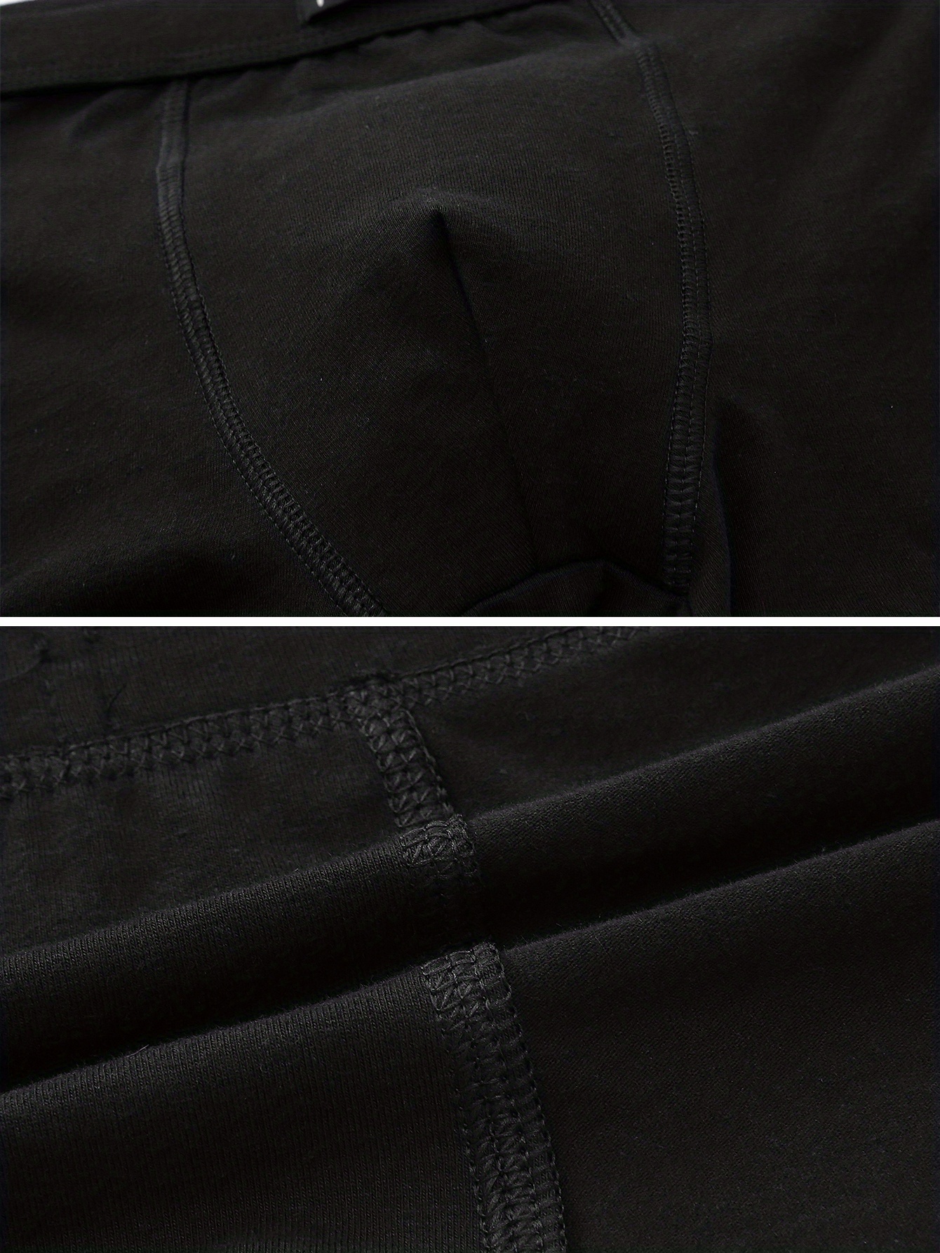 1pc 2/3pcs Men's Plus Size Boxers Briefs, Cotton Briefs, Fashion Plain Color Breathable Comfortable Underwear