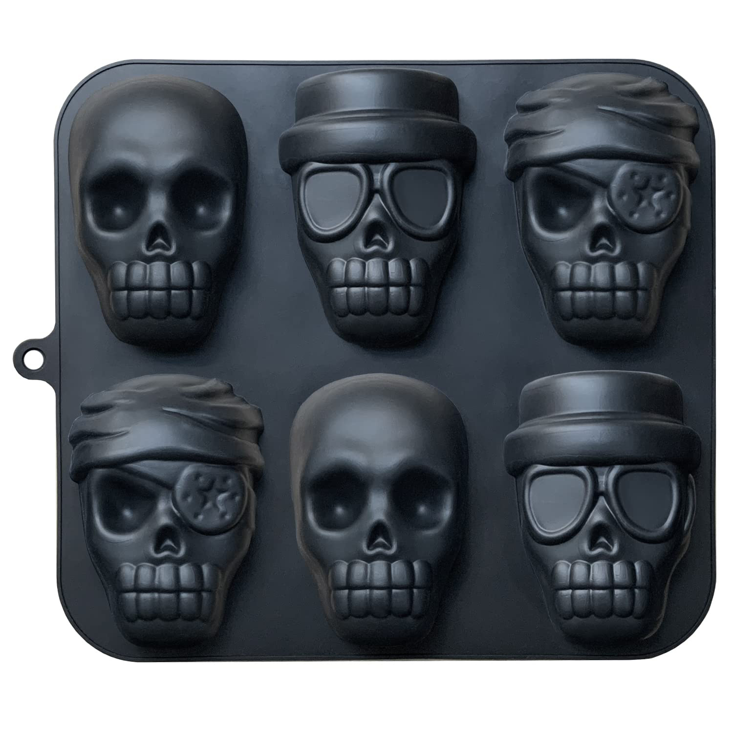 Silicone Skull Cake Pan - Perfect For Halloween Parties And Home Decor -  Clearance Weird Stuff - Vintage Baking Tools - Pirate Cake Tin - Summer And  Winter Bakeware - Temu