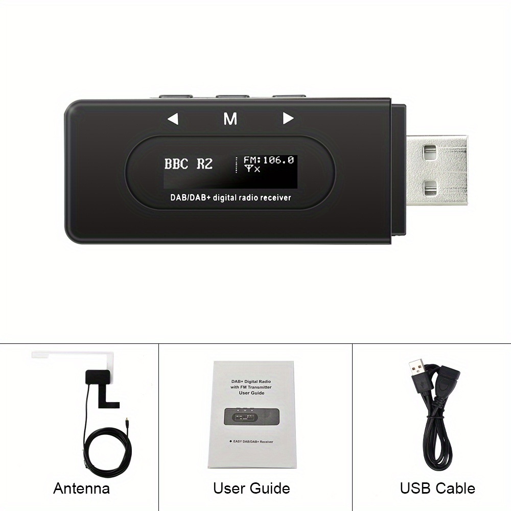 Dab + Universal Fm Audio Forwarding Dab Receiver For Car - Temu