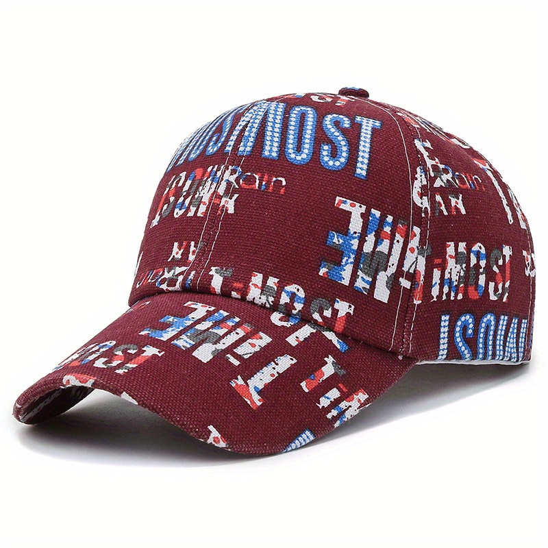  Fashion Men's Baseball Cap Plaid Cotton Hat Men Women Casual  Caps Outdoor Sun Cap2 (Color : Coffee) : Sports & Outdoors