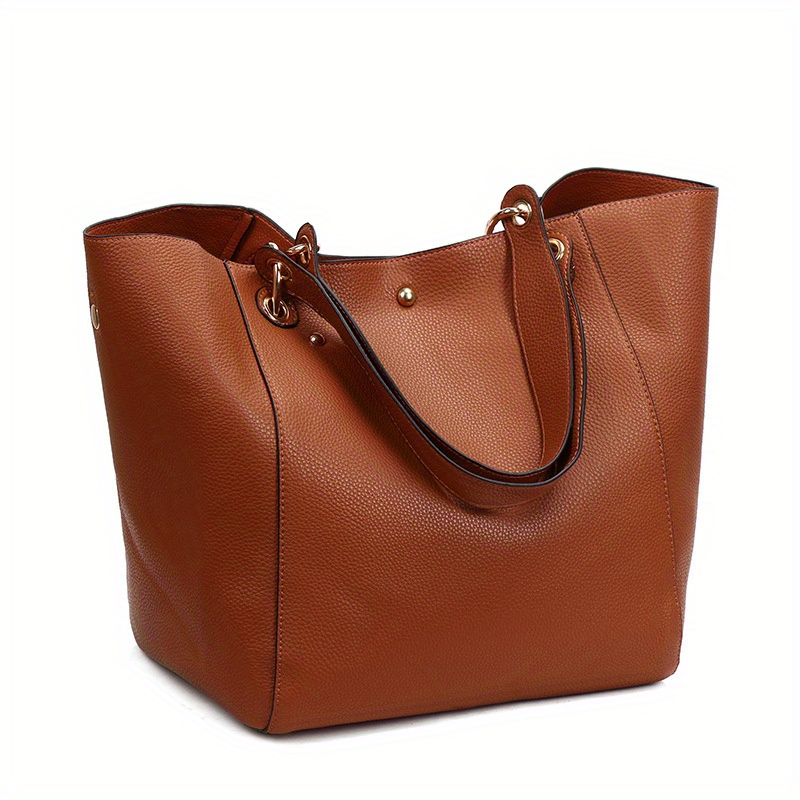 Large tan online purse