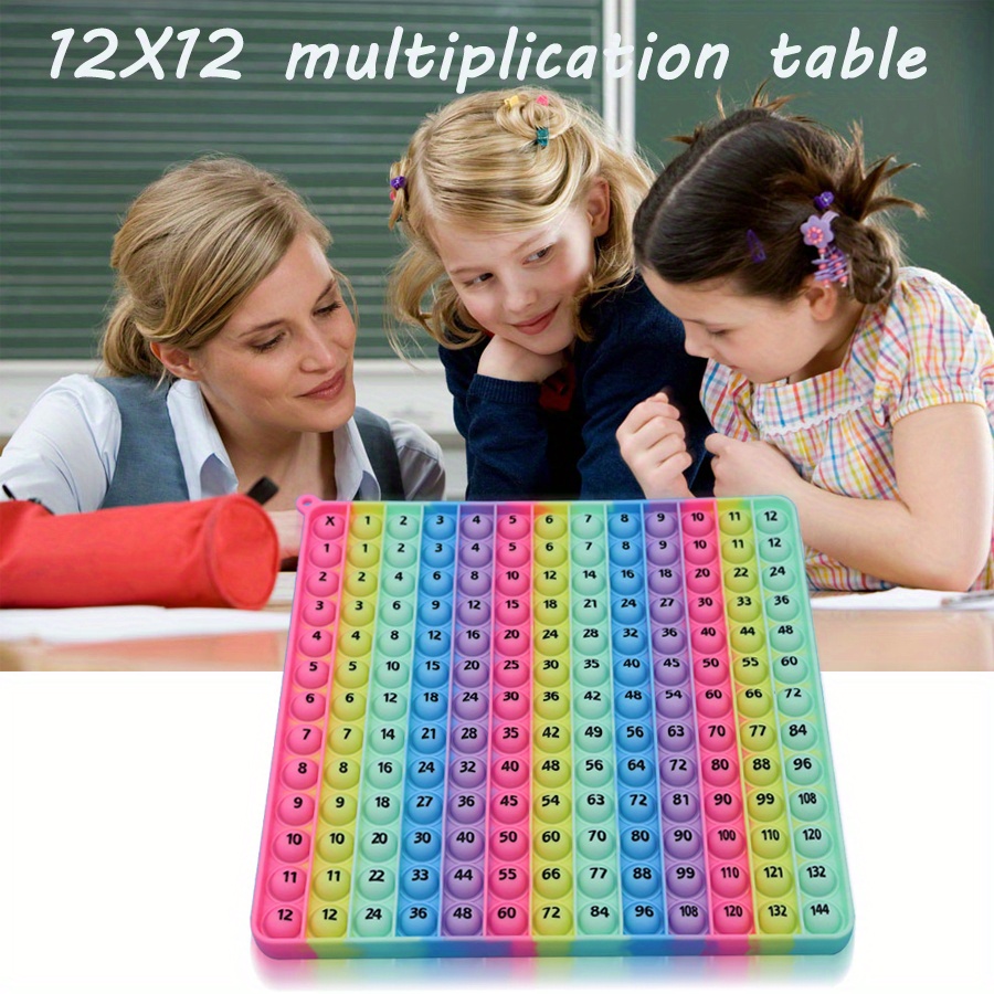 Plus Size 12x12 Multiplication Number Table Game Math Toys Temu United Kingdom