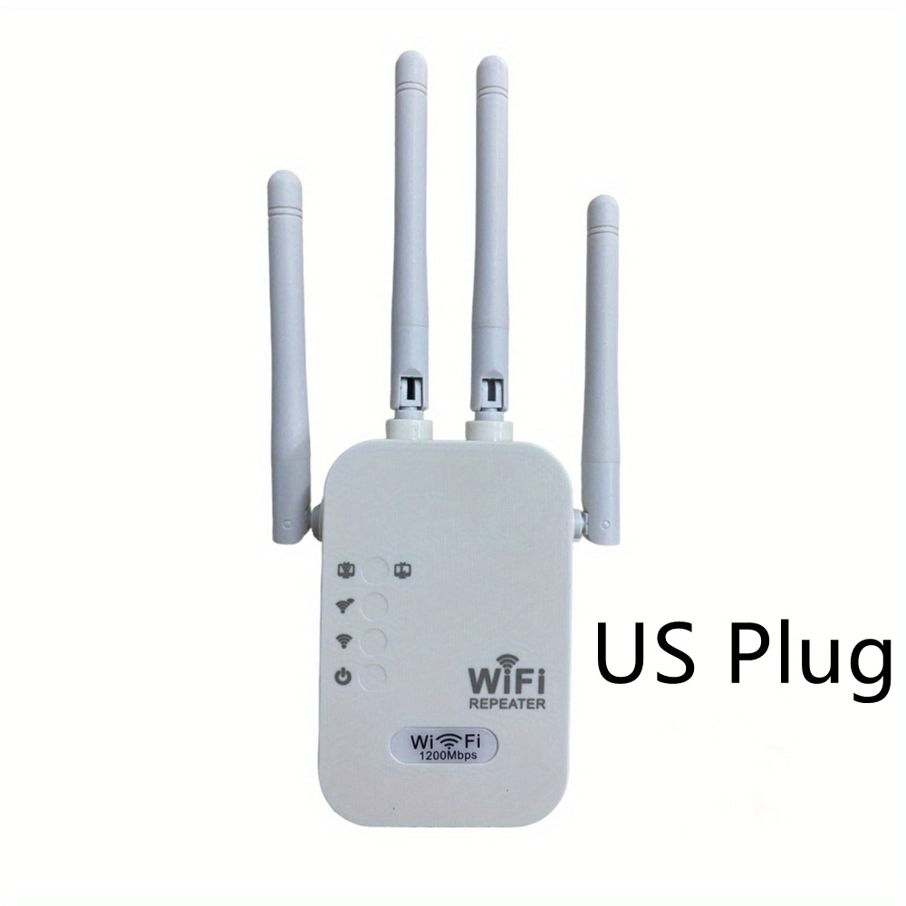 Wifi Signal Extender 1200mbps Dual Band Wireless Internet - Temu