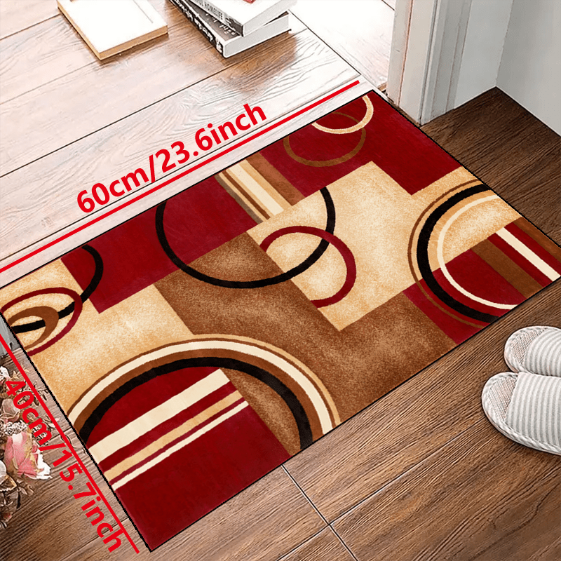 Fashriend Katina Area Rug-3'6''×5'6'' Machine Washable Area Rug Non Slip  Modern Abstract Rug Pad Large Boho Rug for Living Room Dining Room Laundry