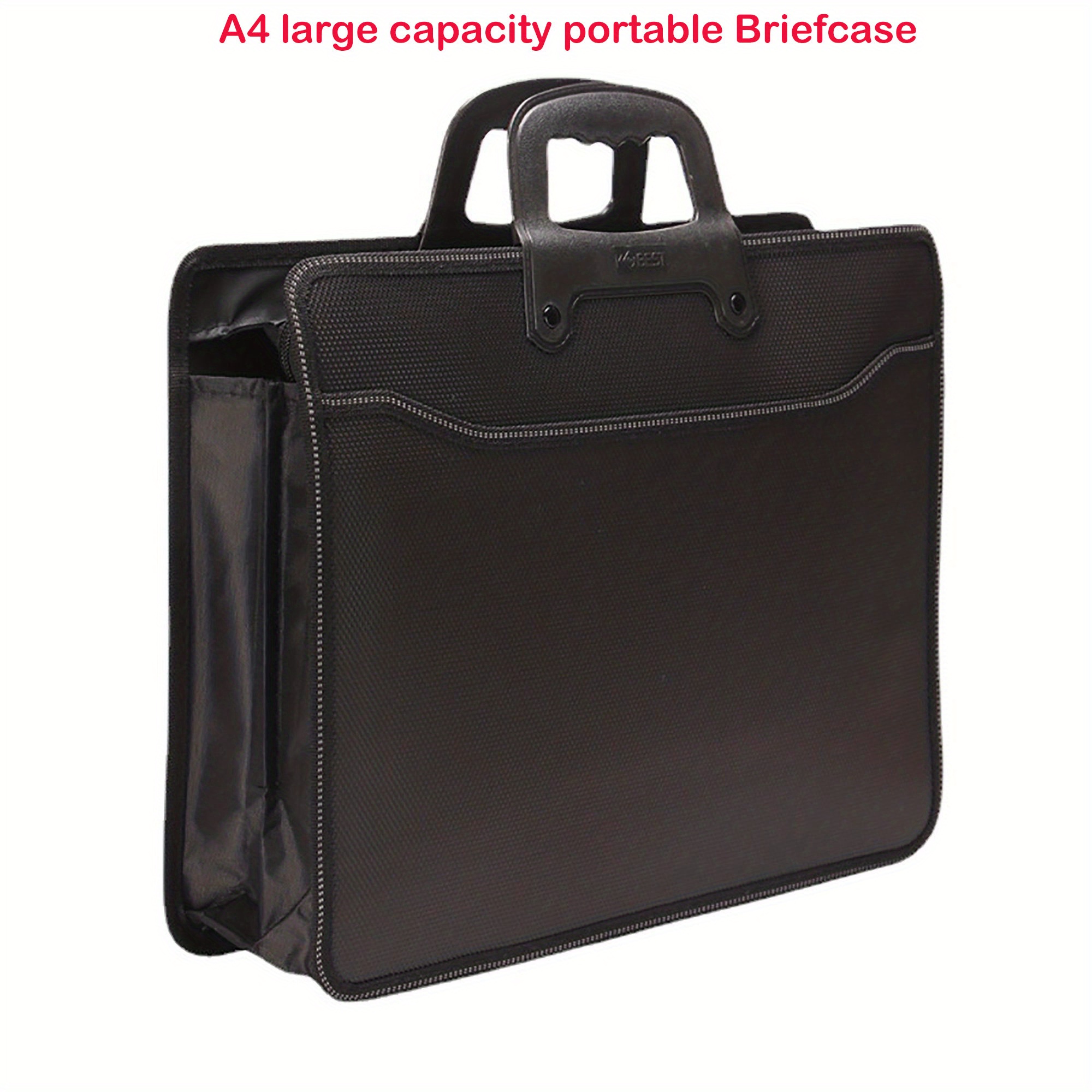 A4 Portable Multi layer Folder Conference Storage Briefcase Temu