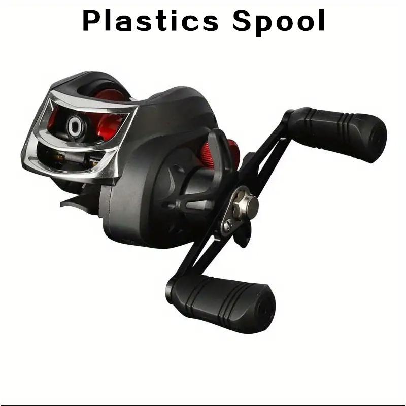 Alomejor Baitcasting Reel 17+1 Bearing 7.2:1 Baitcasters Spinning Reel  Strong Corrosion Resistance Saltwater Baitcasting Reel(Left hand) :  : Sports & Outdoors