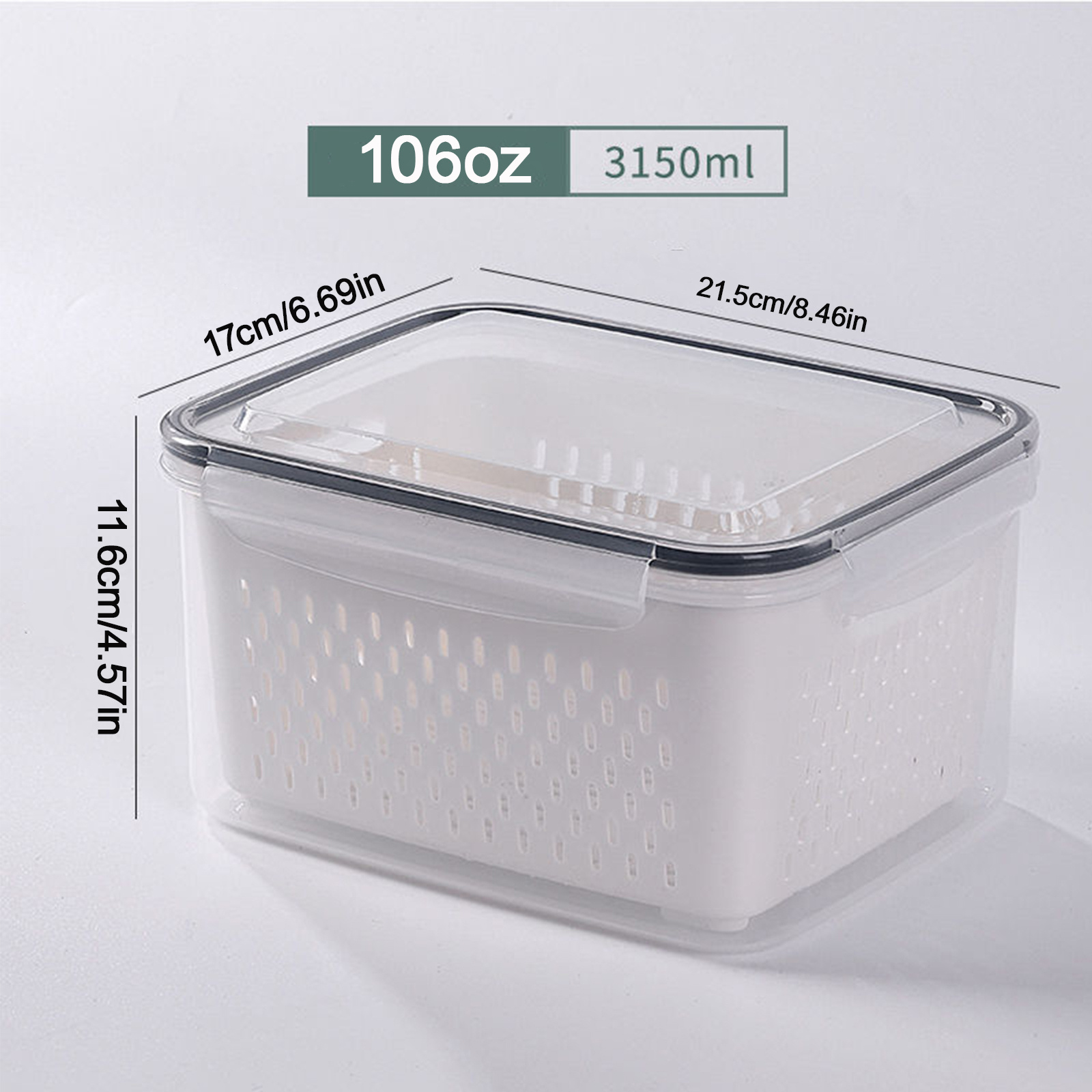 Fábrica de fabricantes de contenedores de almacenamiento de alimentos para  refrigerador de plástico personalizado 3 en 1 paquete de China
