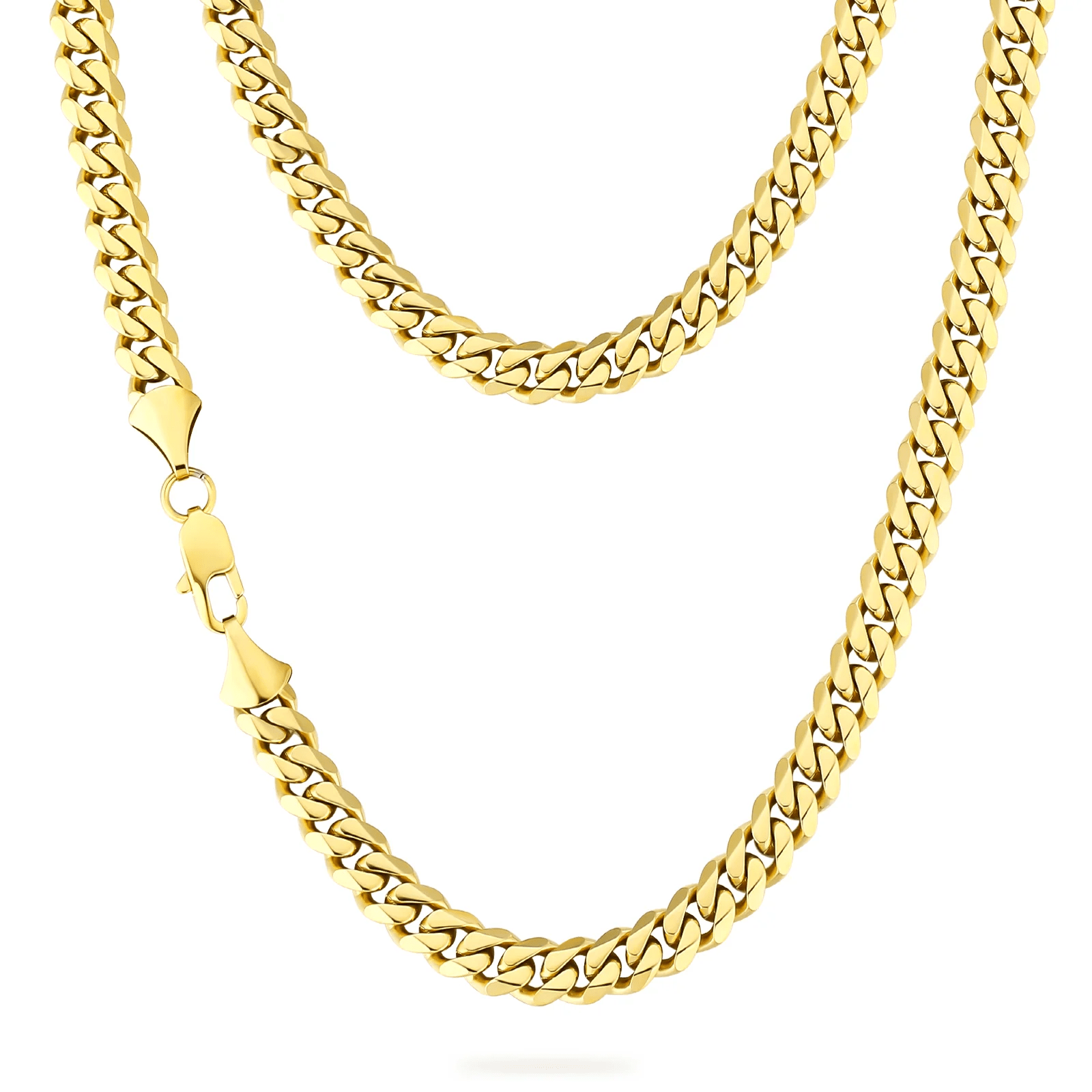 SUNSET Gold Chain - 18K Gold plated stainless steel chain for men – Lost  Gen Club