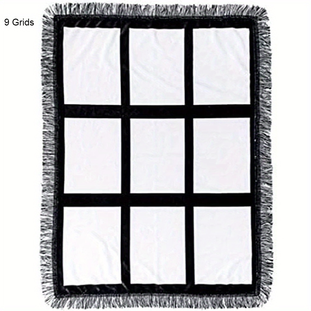 Blank Sublimation Throw Blankets For Heat Press Sublimation - Temu