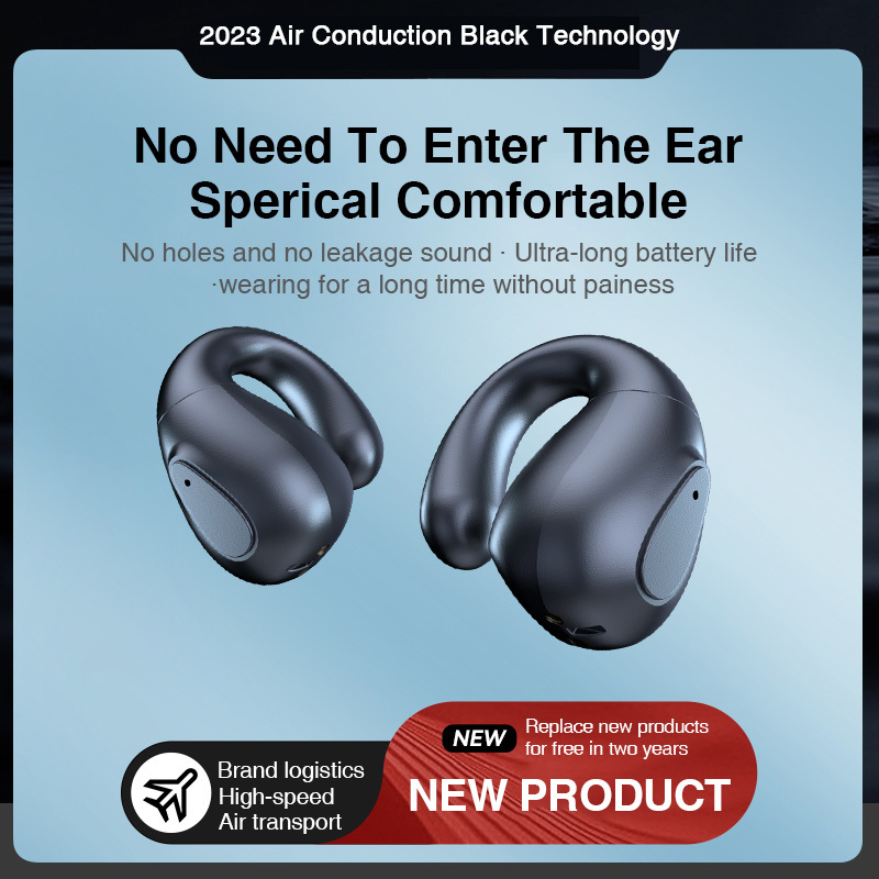 Aolon Ear Clip Sports Auriculares Inalámbricos Batería Larga