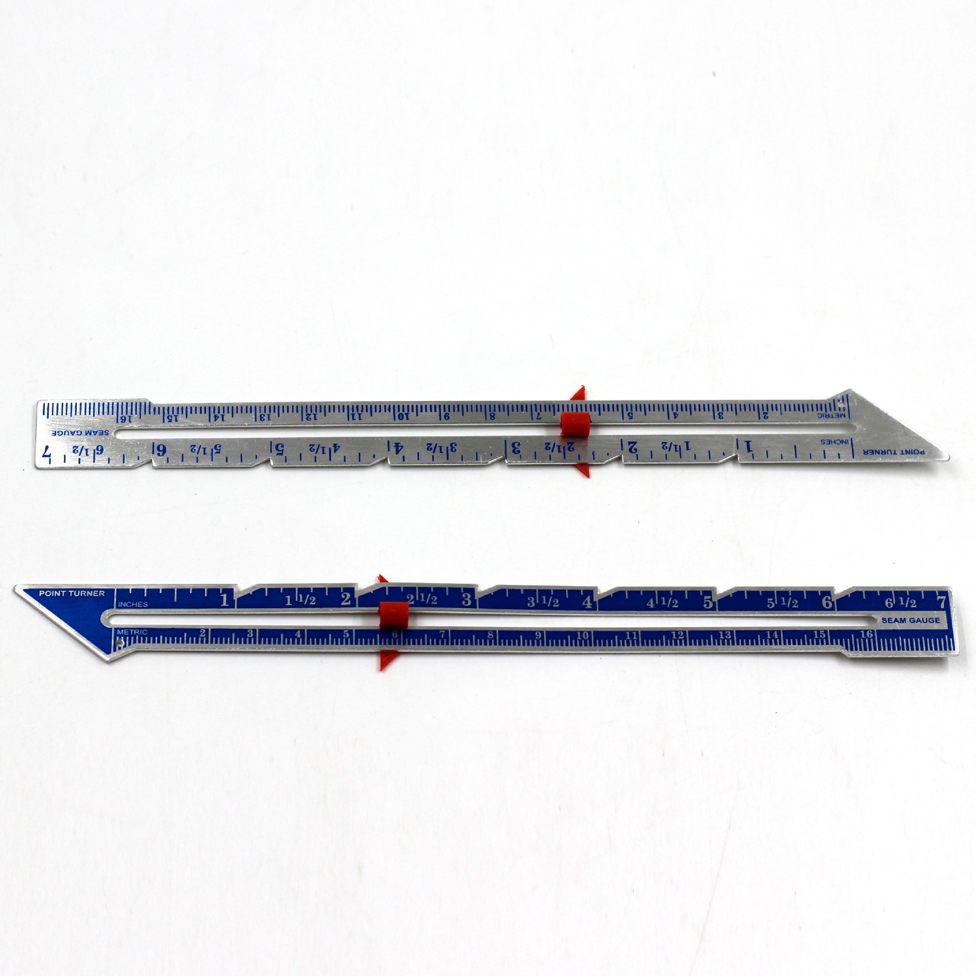 Aluminum Stitch Ruler Pointed Aluminum Ruler Positioning - Temu