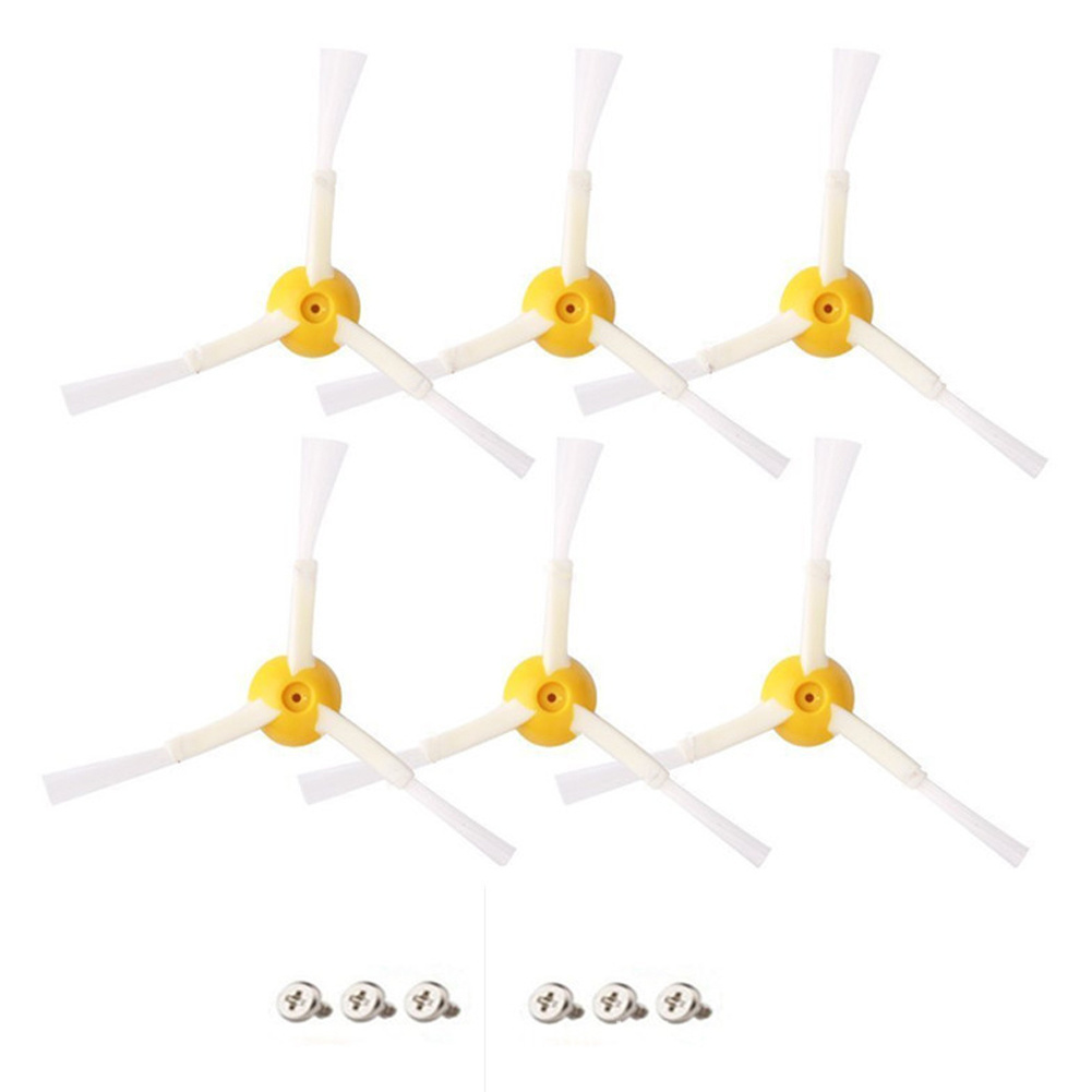 6-pack Side Brush Replacement For Irobot Roomba 900,800,700 And 600 Series 960 980 985 860 870 877 880 890 891 895 805 761 770 780 790 614 650 665 671 675 690 Models, Vacuum Cleaner Tools