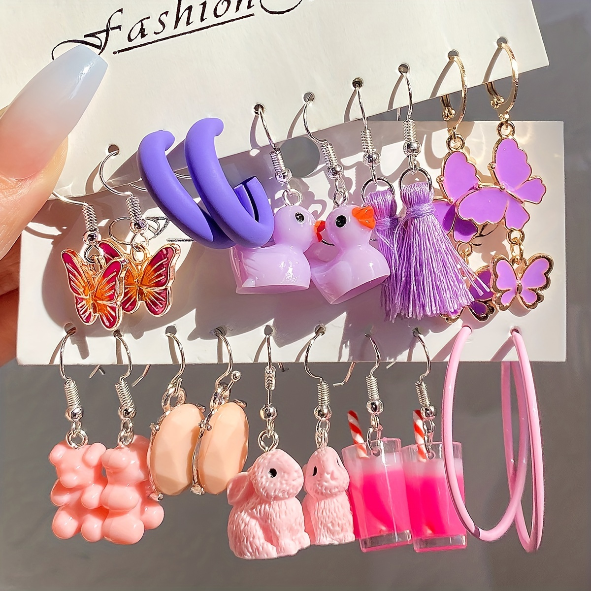 Cute Y2K Earring Set