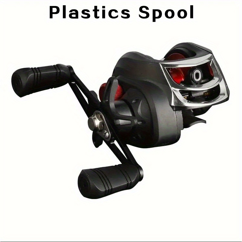 7.2:1 Gear Ratio High- Baitcaster Fishing Reel Baitcasting Reel 18+1BB Up  to 8KG Drag 10 Level Brake for saltwater and freshwater Right handed