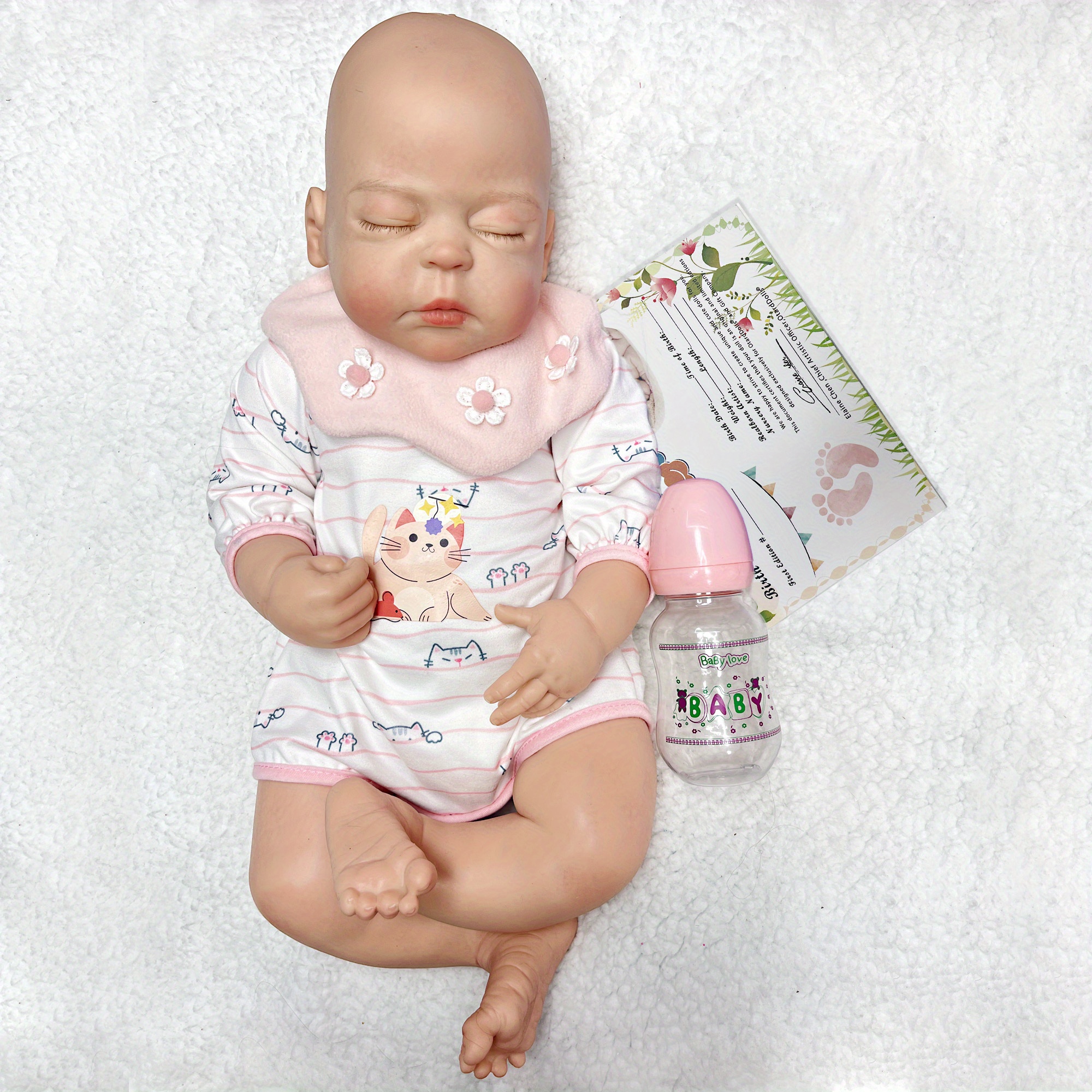 Handmade Solid Silicone Reborn Baby Doll - Perfect Gift For Families! - Temu