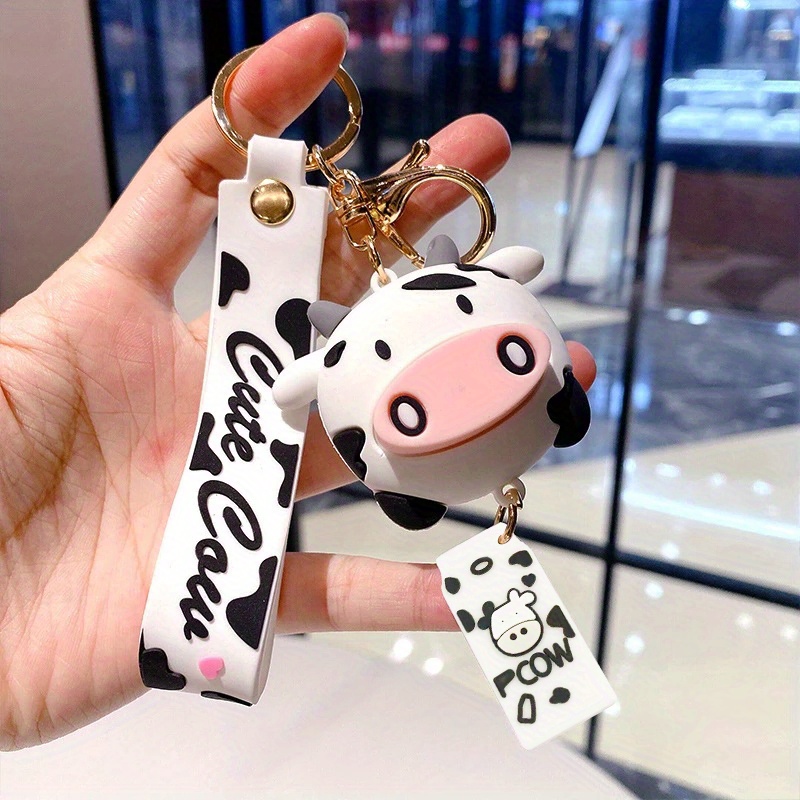 Schlüsselbund Anhänger Nette Kuh Puppe Keychain Schöne Cartoon  Milchliebhaber Auto Schlüsselanhänger Mädchen Tasche Anhänger Zubehör  Schlüsselanhänger Liebhaber Urlaub Geschenke ( Color : New 2 ) : :  Fashion