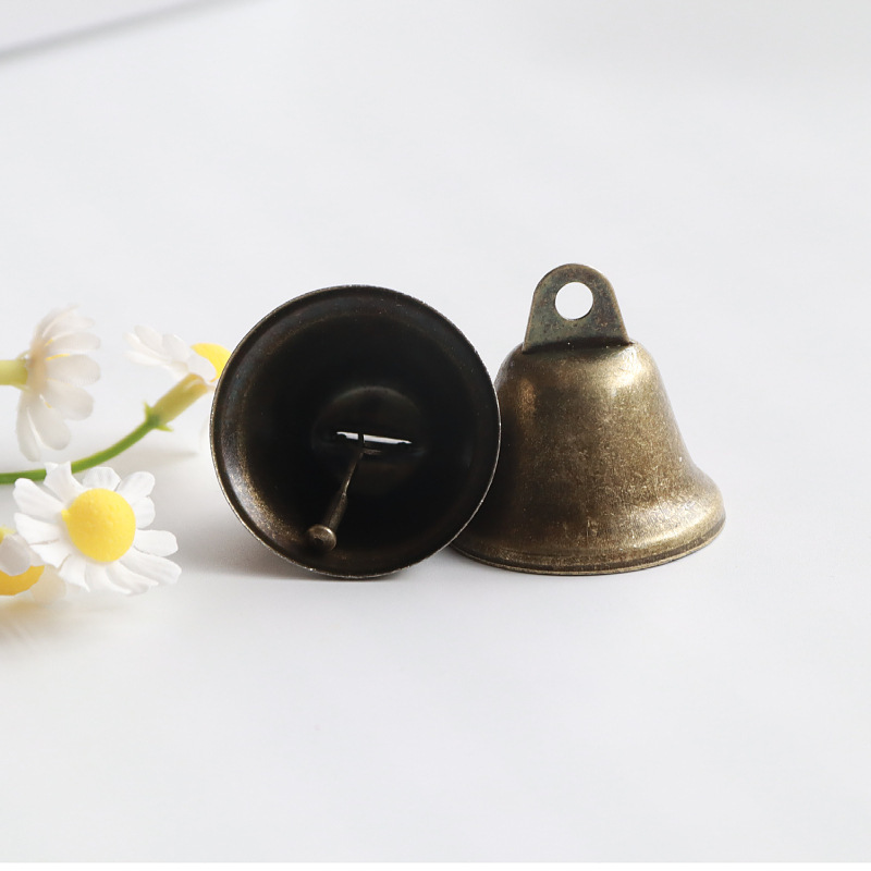 30pcs Vintage Jingle Bells Vintage Bells Small Brass Bells For Wind Chimes  Pet Bell Doorbell Wedding Decor DIY Festive Favor