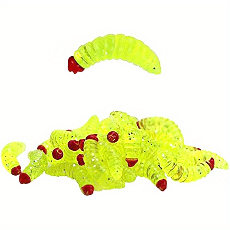 Simulation Worms Soft Fishing Baits Artificial Silicone - Temu Italy