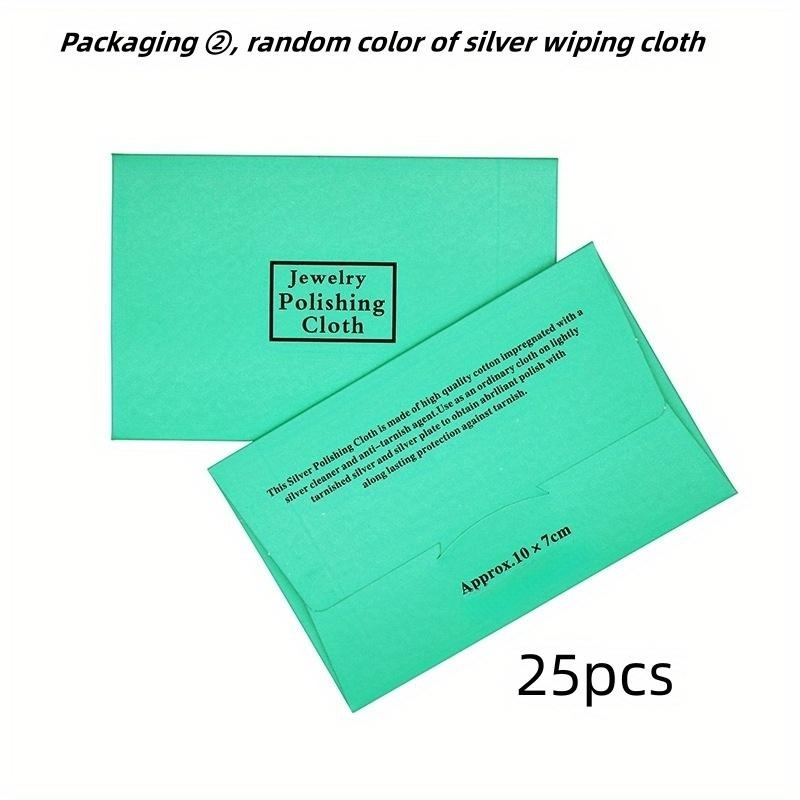 Jewelry Wiping Cloth Tracing Independent Packaging Double - Temu