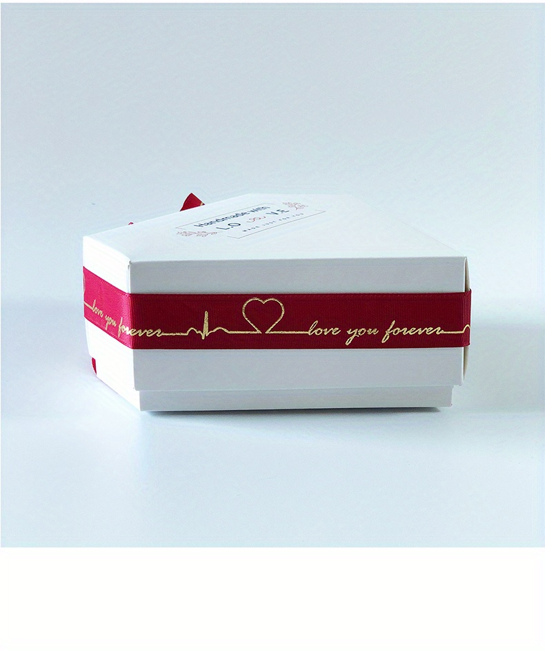 Heart Shape Top And Bottom Lid Creative Luxury Gift Box, Gift Packaging