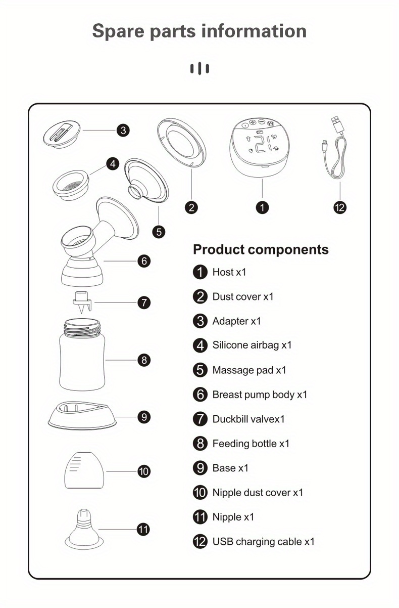 Lactation Massager x1