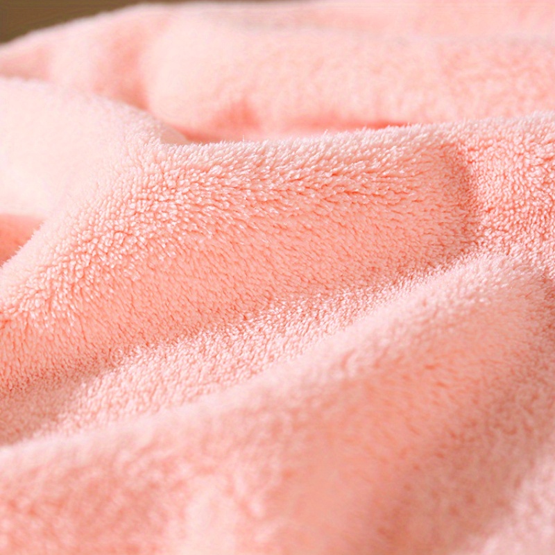 soft absorbent quick drying newborn bath towel blanket thickened coral fleece for   christmas halloween thanksgiving day gift details 8