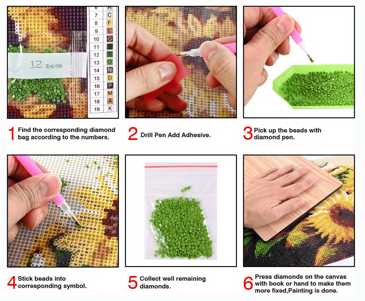 5d Diy Diamond Painting Kits For Adults Beginner Large Size - Temu