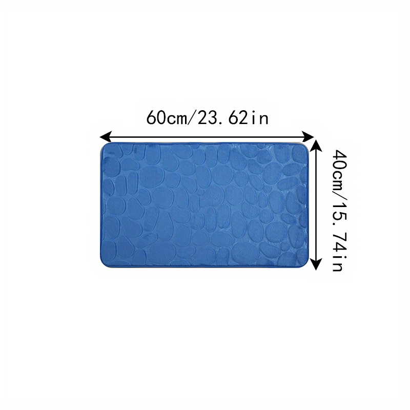 Memory Foam Bath Mats 40cm 60cm Bathroom Rug Absorbent Soft Comfort Non  Slip Mats - China Mats and Carpet price