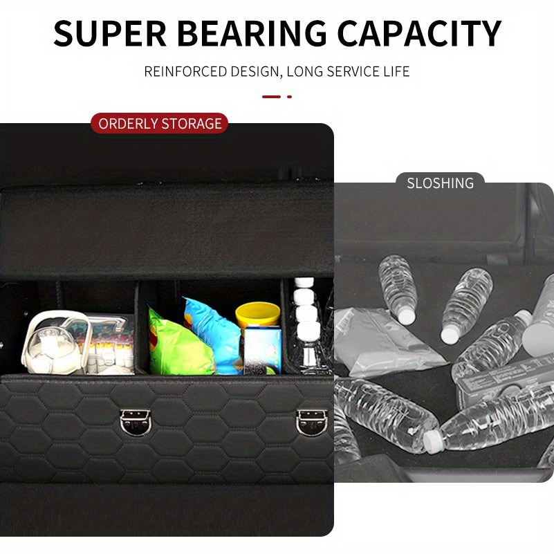 Car Storage Box Trunk Extra Large Storage Box Portable Foldable