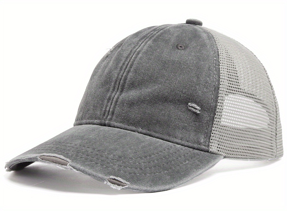 Headline Headwear Accessories | Vintage Trucker Hat Rope Cap Strap Back Gray Esso Engro Kembel & Reiber Luseland | Color: Gray | Size: Adjustable 