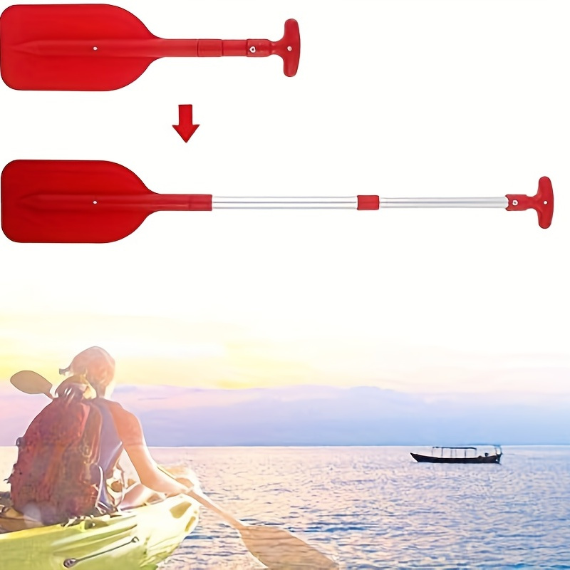  Attwood Emergency Telescoping Paddle for Boating, Collapsible,  20-inch to 42-inch, Orange : Canoe Paddles : Sports & Outdoors