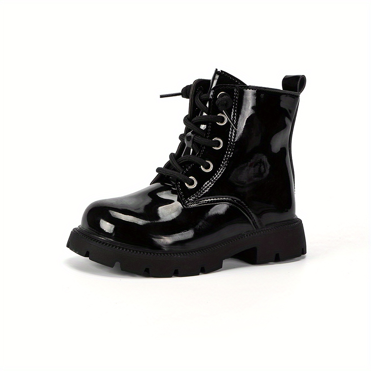 ankle high boots casual zip closure non Temu Philippines