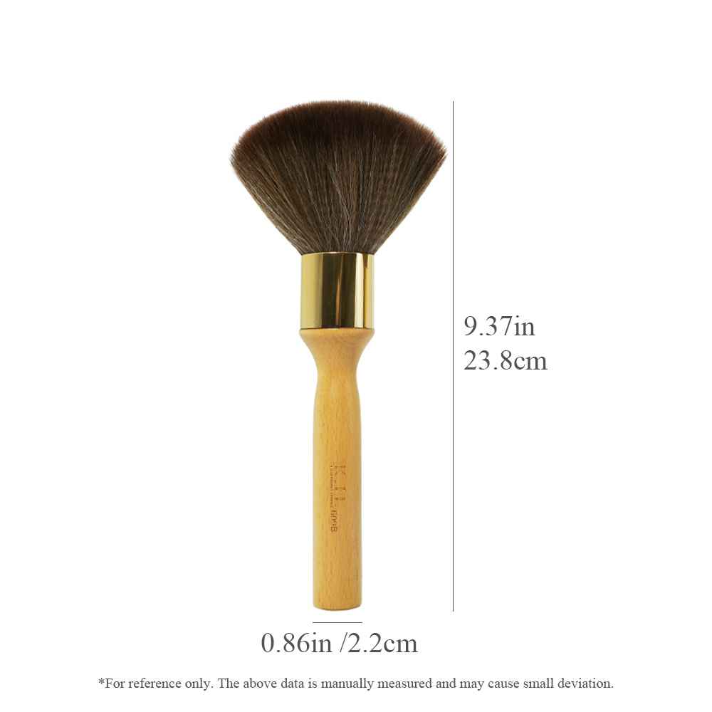 Brown Nylon Barber Neck Duster Brush With Wood Handle Soft Hair Wooden  Brush For Cleaning And Styling Accessory From Osweljian, $15.07