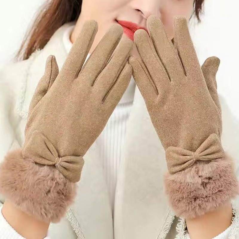 Guanti Antiscivolo Touchscreen Donna Guanti Lavoro Invernali - Temu Italy