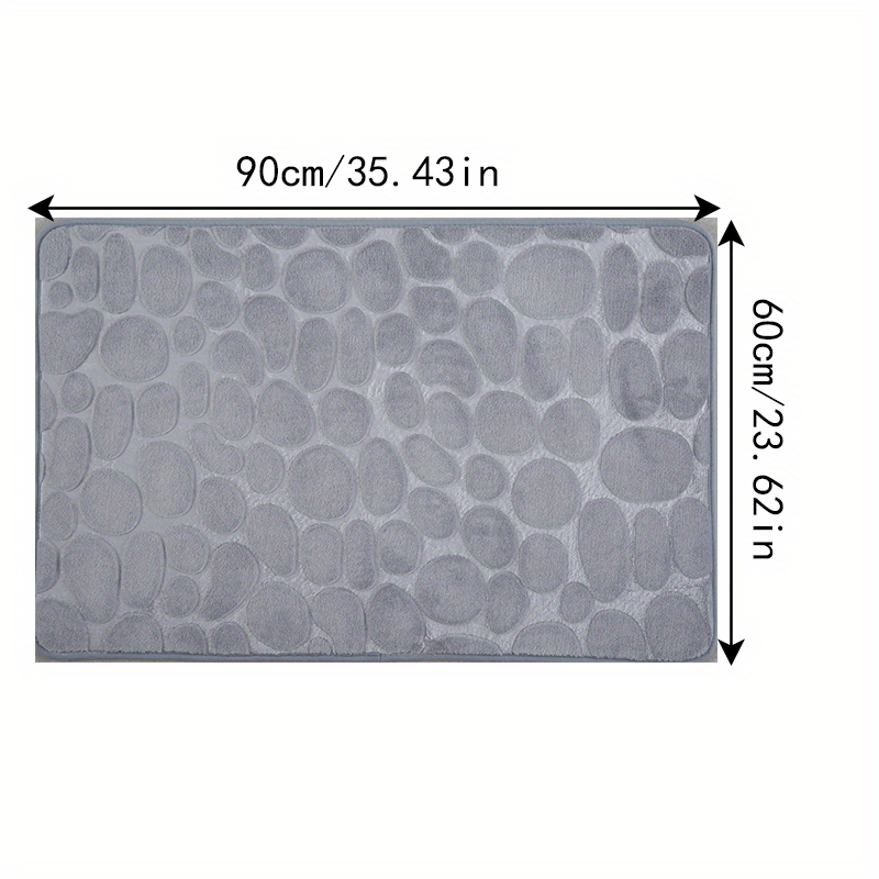 Stretch Soft Memory Foam Long Bath Carpet Non-slip, Washable And Super  Absorbent Bath Mats, Thicken Absorbent Pad, Solid Color Embossed Sponge Pad,  Bath Mat, Absorbent Floor Mats, Long Carpet For Bathroom Toilet