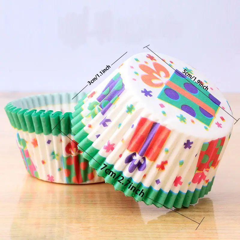 200pcs Cupcake Liners Baking Cups Birthday Party Decor
