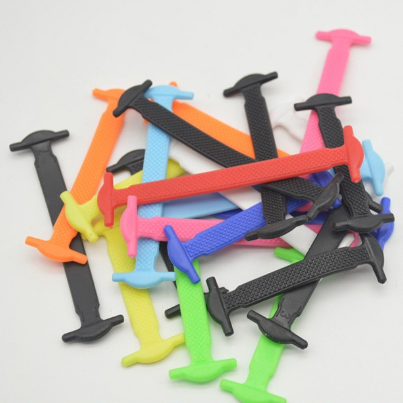 Cordones elásticos de silicona, 12 piezas profesionales sin cordones  elásticos sin cordones cordones NikouMX