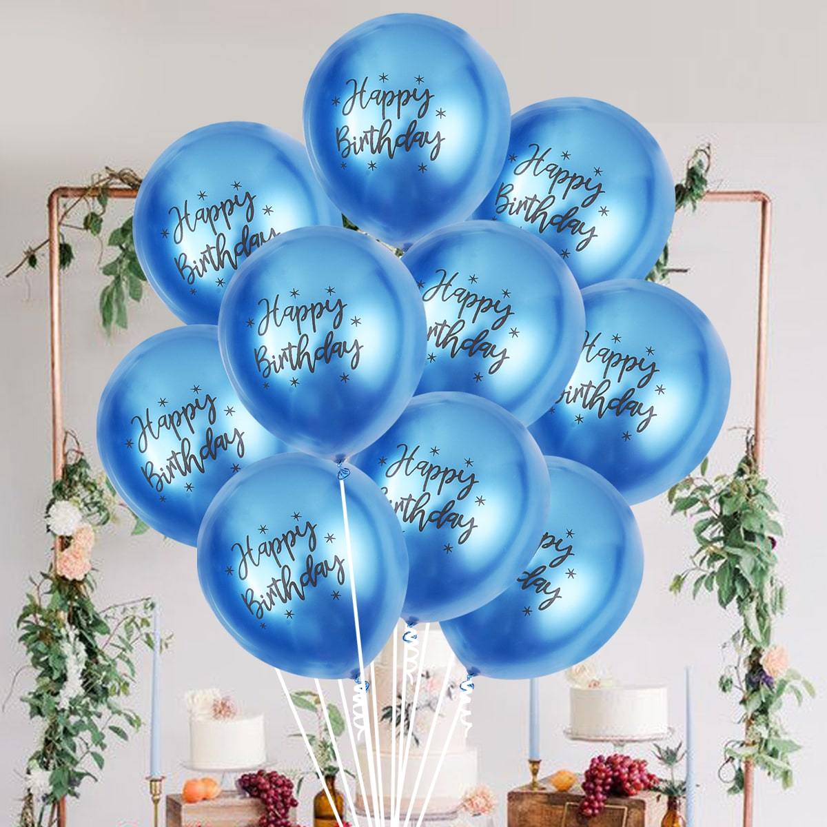 Happy Birthday Printed Metallic Latex Balloon, Birthday Decorations, Party  Chrome Metallic Latex Balloons, Photo Ballon, Party Ballon, Birthday Ballon,  Birthday Decoration, Wedding Ballon - Temu Latvia