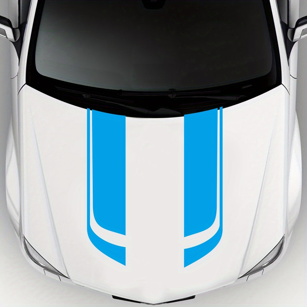 D711 Car Hood Decal Sticker Universal Hood Racing Car Body Temu