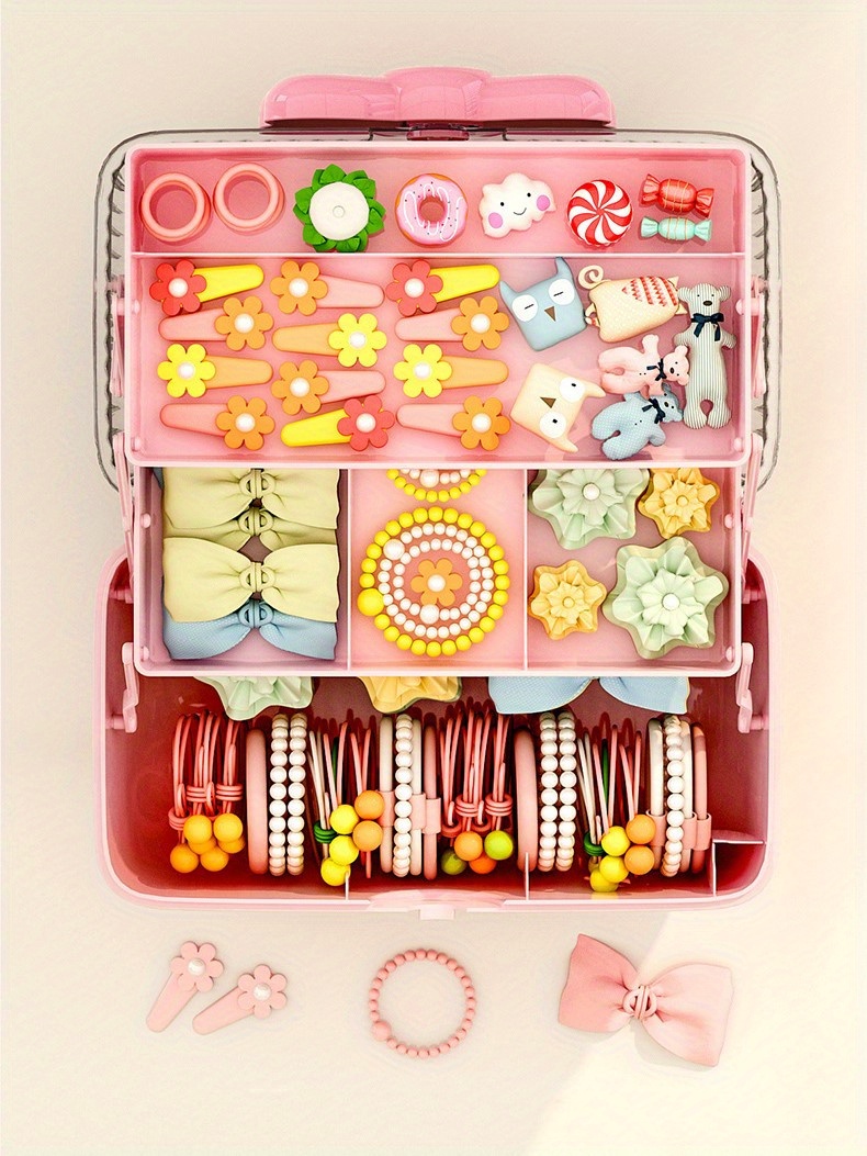 Hair Accessory Kits - Hair Accessories Storage Box