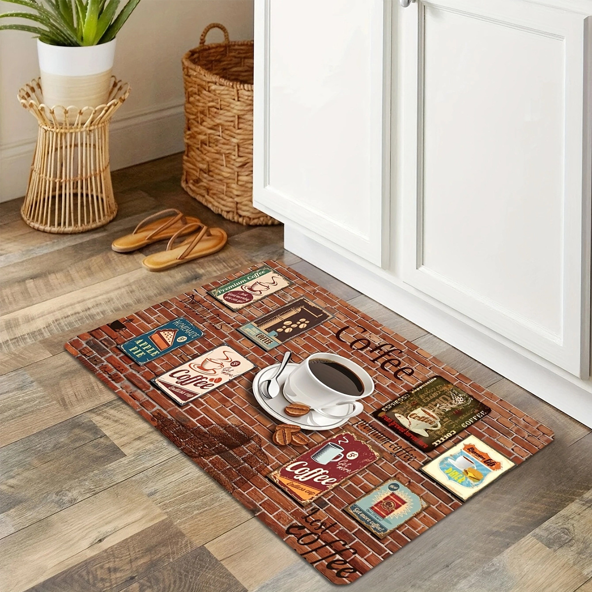 Premium Printed Kitchen Floor Mats