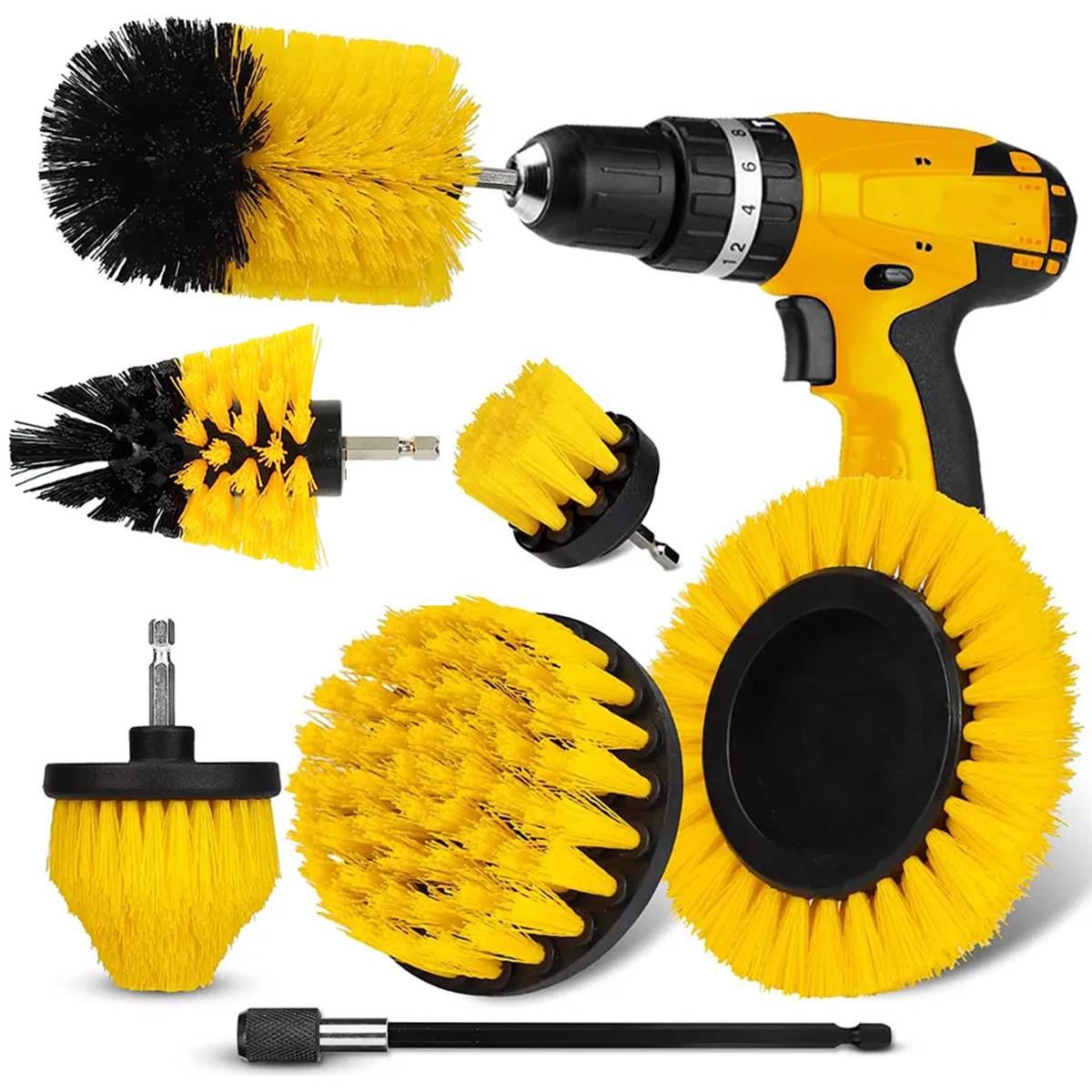 3pcs Drill Brushes Power Scrubber Cleaning Brush Grout Drill Brush Set Cleaning  Brushes Tool Kit Power Brush Drill Attachment Bathroom Surfaces Tub,  Shower, Floor, Kitchen, Car, Tile and Grout All Purpose Power